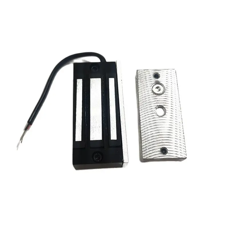 DC12V 60Kg Cửa Cổng Thoát Khỏi Phòng Khóa/Điện Đế Từ Tính Tủ Ốp Lưng Móc Khóa Cửa Nam Châm Điện