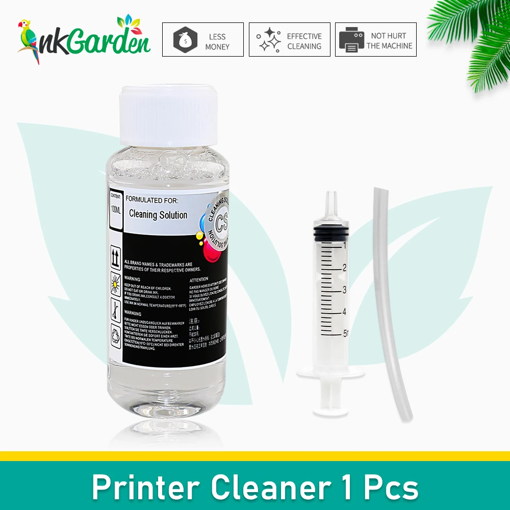 

100ml DTF Ink Cleaner Cleaning Solution Liquid For DTF (Direct Transfer Film) Printer Printhead Tube Cleaning