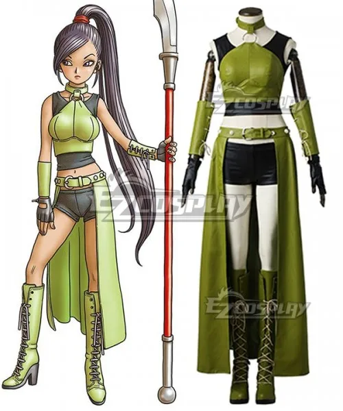 Dragon Quest XI: Echoes of an Elusive Age Martina Girls Party Outfit Halloween Suit Adult Outfit Festival Cosplay Costume E001