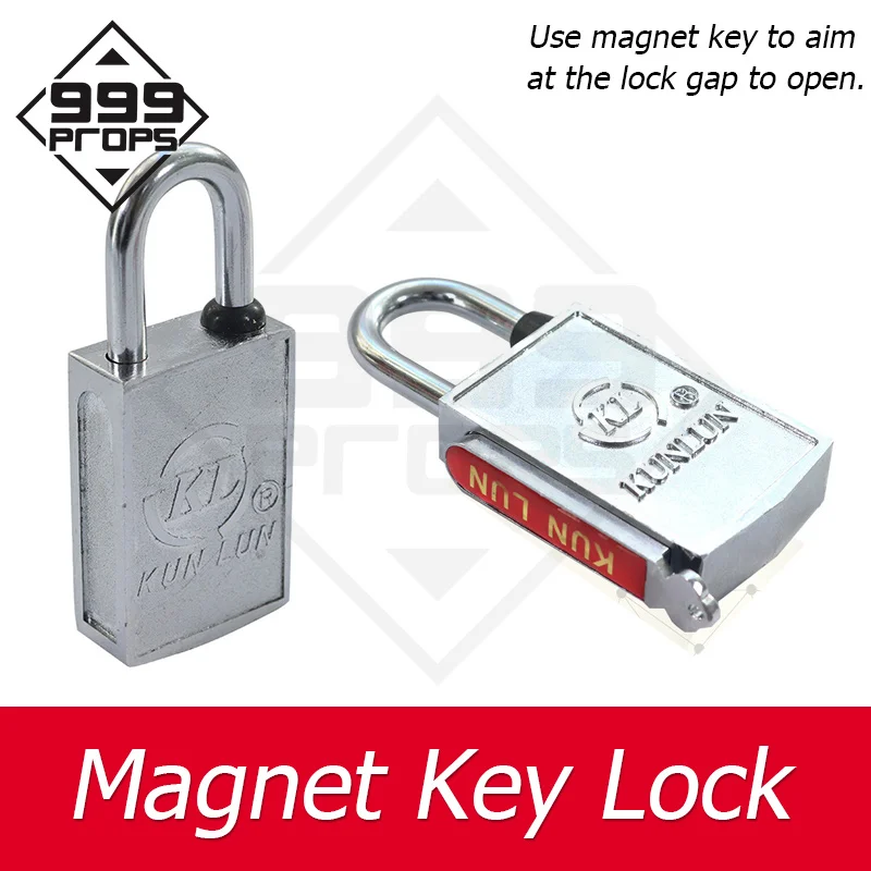 ER Lock Magnet Key Lock Escape Room Spare Parts installed on door or box or other places