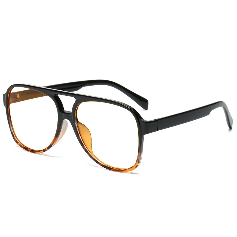 Marken designer Vintage übergroße Pilot Lesebrille Frauen Männer transparente verschreibung pflicht ige Brillen Presbyopie Brillen – Detail 8