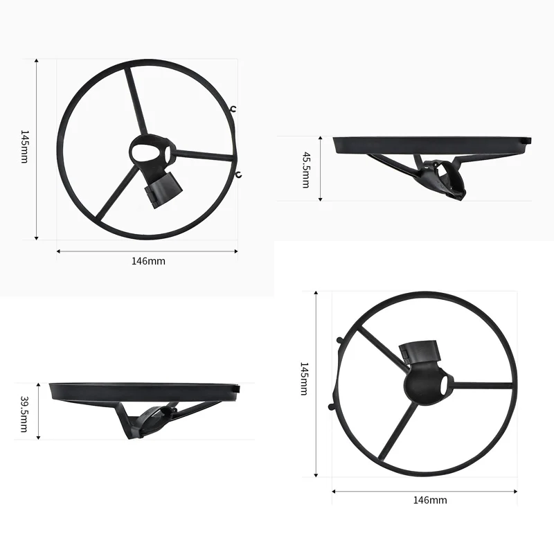 Propellers Guard for DJI FPV Combo Drone Blade Protection Ring Anti-collision Integrated Props Protective Cover Accessories