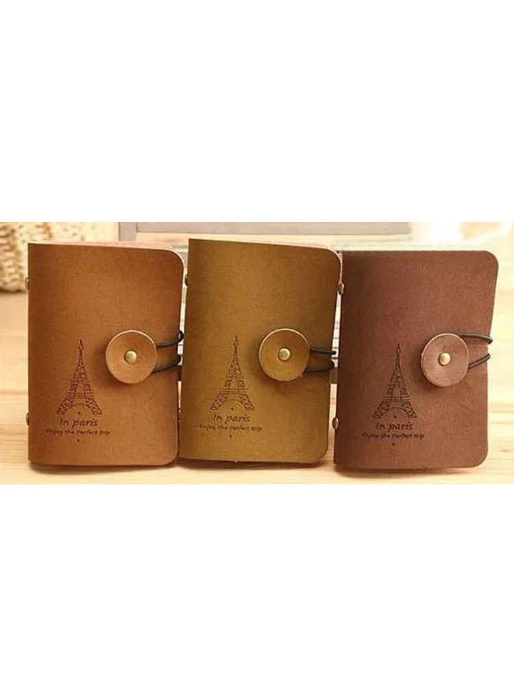 2018 nowych mężczyzna kobiet w stylu Vintage zamszowe etui na karty kredytowe/etui portfel z saszetką na karty pakiet wizytówek — zdjęcie 2