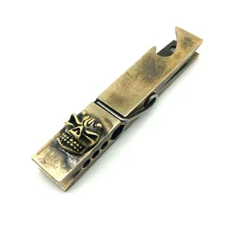 Multifunction Outdoor Small Tool Brass EDC Opener Paper Clip Money Clip Card Holder