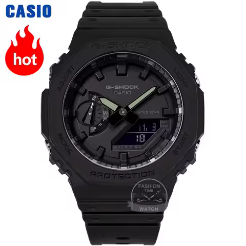 Casio Watch men g shock Ultra-thin Clock Sport 200m Waterproof watchs LED relogio digital Watch GA-2100 Series