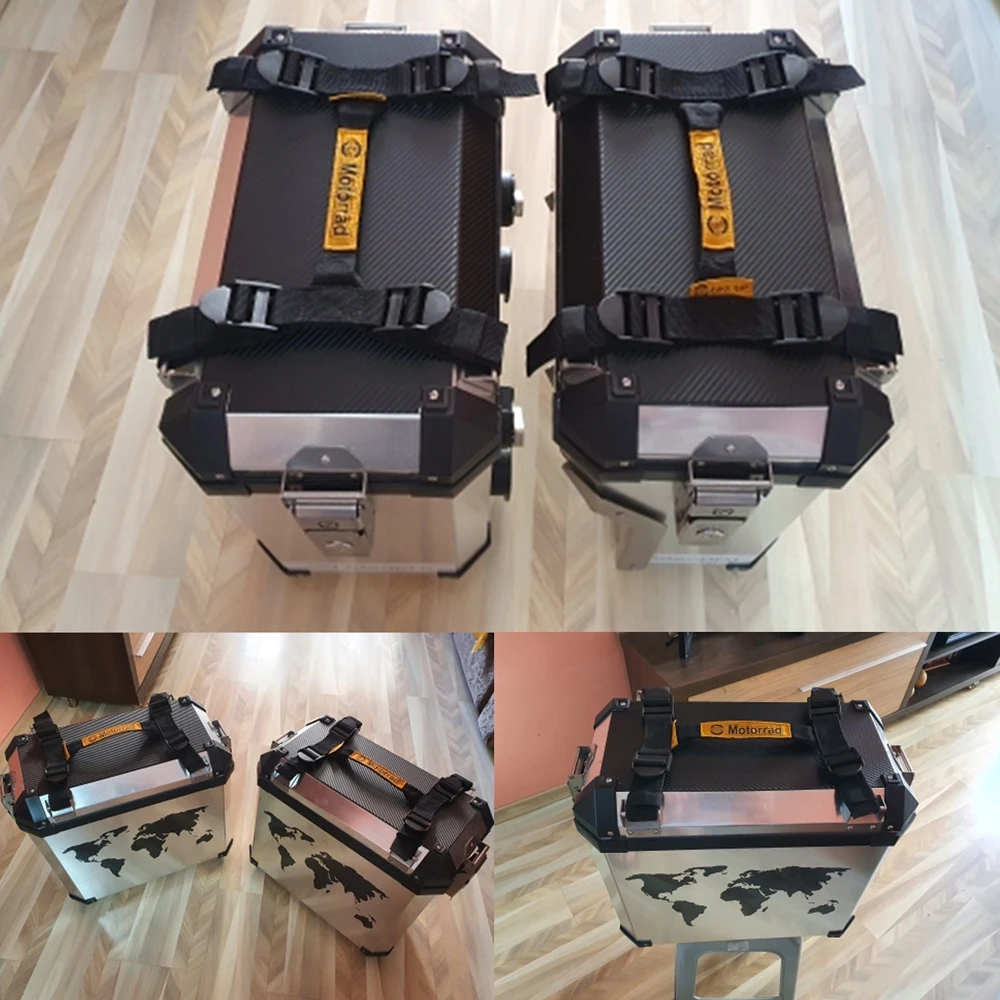 For Voge 900DSX 525DSX Luggage Box Strap Side Panniers Belt Top Case Handle Rope For BMW F900R/XR R1300GS For Benelli TRK 702X