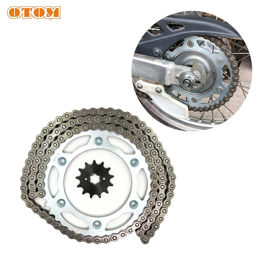 OTOM Motorcycle 520-41T Rear Sprockets 520-13T Front Sprocket Drive Disc Chain Kit For HONDA XR230 CRF230 SL230 Motocross Parts