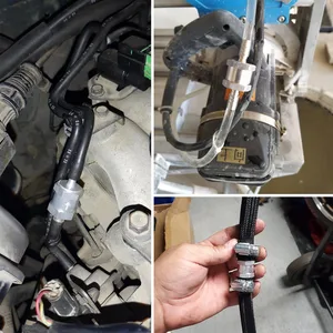 Fuel Non -Return Valve 6/8/10/12mm Aluminum Alloy Diesel Fuel Line Gasoline a way for Peugeot Renault 6 Main Sales Pieces Peugeot Argentina - №5