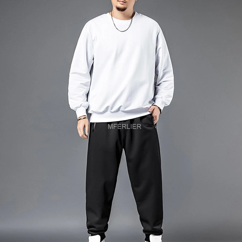 

Autumn Spring Men Tracksuit 7XL 140kg 6XL 5XL Bust 140cm Large Size Sets