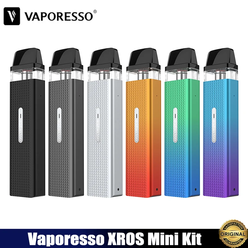 Original Vaporesso XROS Mini Kit 1000mAh batería Vape 11/16W 2ml malla Pod llenado superior MTL cigarrillo electrónico vaporizador Kit