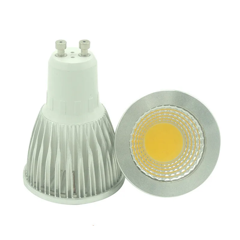 1 sztuk reflektor LED GU10 lampa COB LED reflektor żarówka 6w 9w 12w AC 110V 220V GU 10 Led do dekoracji wnętrz 50W Lampara oświetlenie