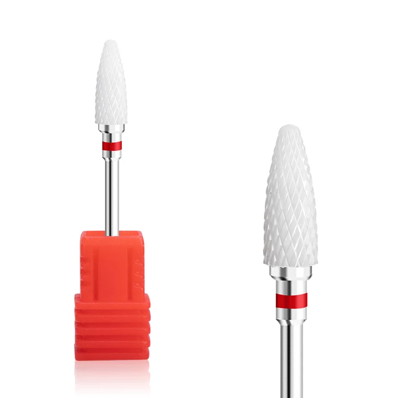 1 stks Keramische Frees Nagelboren Elektrische Manicure Boren Pedicure Molen Bits Machine Bestanden Nail Art accessoires Tool