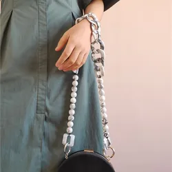 fashion design marble color custom bag sags fashion design purse straps