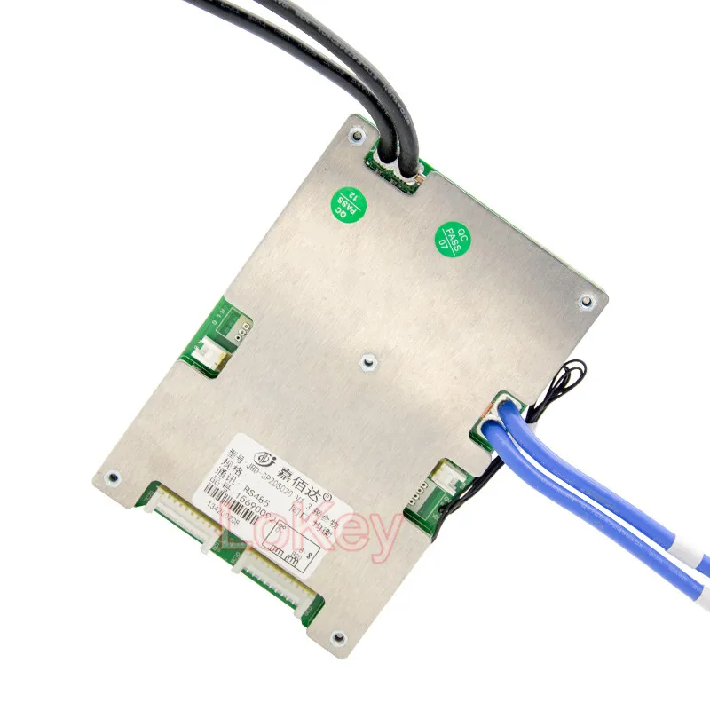 Lithium battery Li ion Lifepo4 16S protection board with Bluetooth App upper computer UART and 485 double communication BMS