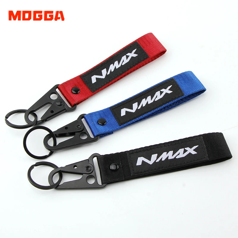 

For YAMAHA NMAX N-MAX 155 150 125 NMAX125 NMAX150 NMAX155 Motorcycle Keyring Embroidery Key Chain Keychain Accessories