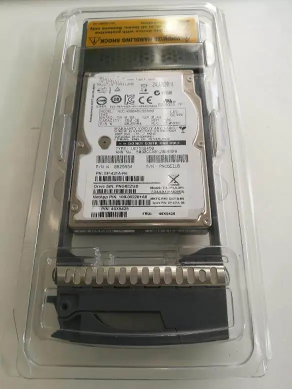 

X421A-R6 450G 10K SAS 6Gb 2.5 DS2246 Ensure New in original box. Promised to send in 24 hours