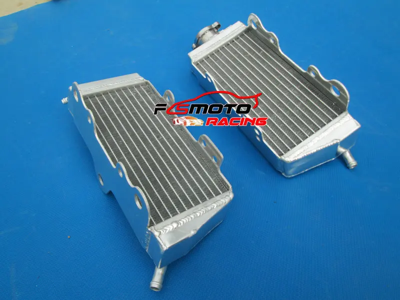 Moto Replacement Parts Intercooler L&R All Aluminum Racing Radiator For 1985-1987 HONDA CR250R CR 250 R 1985 1986 1987