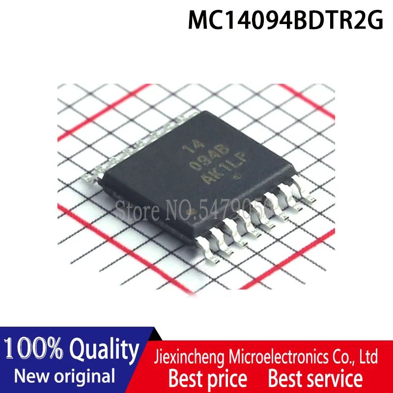 10Pcs MC14094BDTR2G 14094B MC14094B MC14094BD TSSOP16 Nieuwe Originele