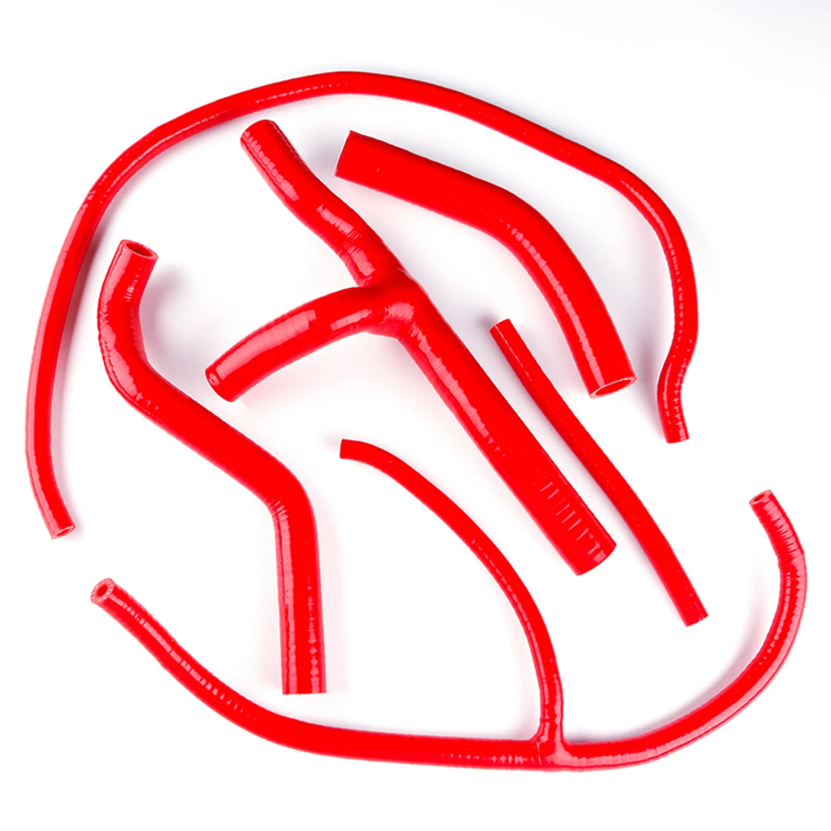 

FOR 2001-2005 DUCATI ST4 ST4S 2002 2003 2004 Radiator Hoses Kit Silicone Tubes Piping 6Pcs 10 Colors