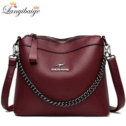 2024 borse A tracolla per donna borse di lusso con nappe in morbida pelle borse da donna Designer borsa A tracolla femminile Sac A Main