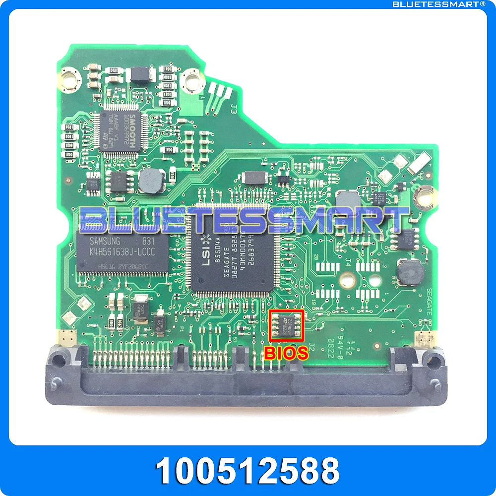 Piezas de disco duro, placa lógica PCB, placa de circuito impreso 100512588 para Seagate 3,5 SATA hdd, reparación de disco duro de recuperación de datos