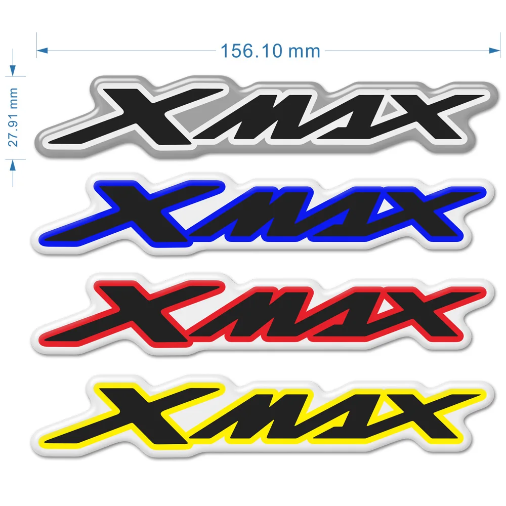 For Yamaha X-MAX XMAX X MAX 125 250 300 400 Stickers Decals Emblem Badge Logo Protector Scooter 2015 2016 2017 2018 2019 2020