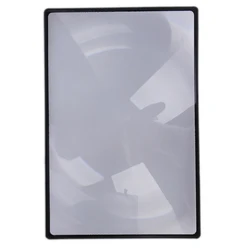 180X120mm Magnifying Glass A5 Flat PVC Magnifier Sheet X3 Book Page Magnification Magnifying Reading Glass Lens Tool Parts