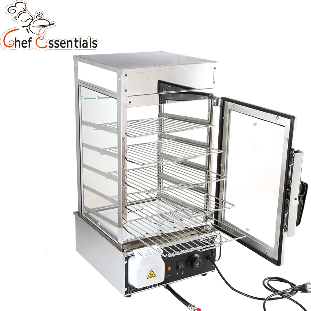 كعكة باخرة التجارية الفولاذ المقاوم للصدأ 5 طبقات الخبز باخرة جهاز تسخين الطعام الكهربائية