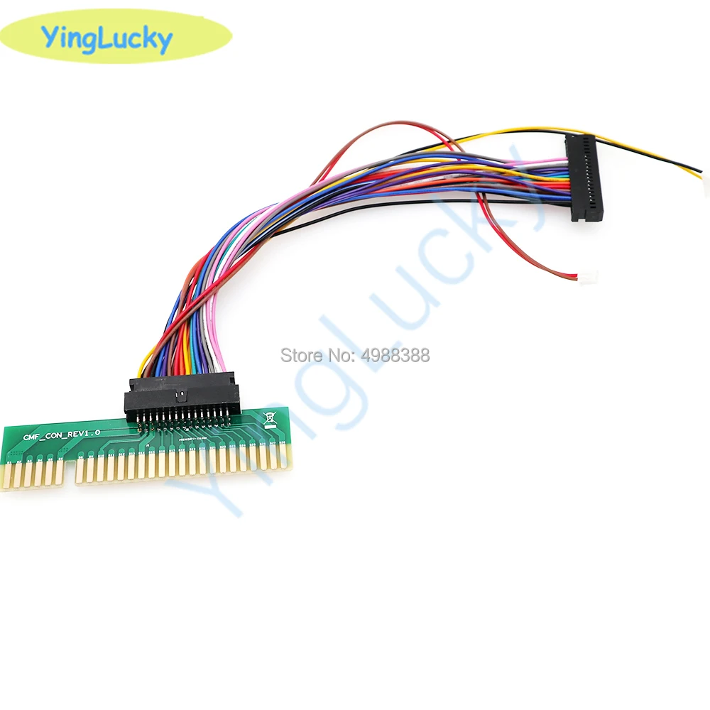 Arcade game converter board cable family version to Jamma version 28pin harness Wire For Pandora Box 5/6/9/9D