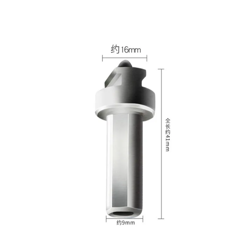 Pipe dredging spring drill bit adapter under the toilet sink pipe dredging machine accessories drill bit connecting shaft 16MM