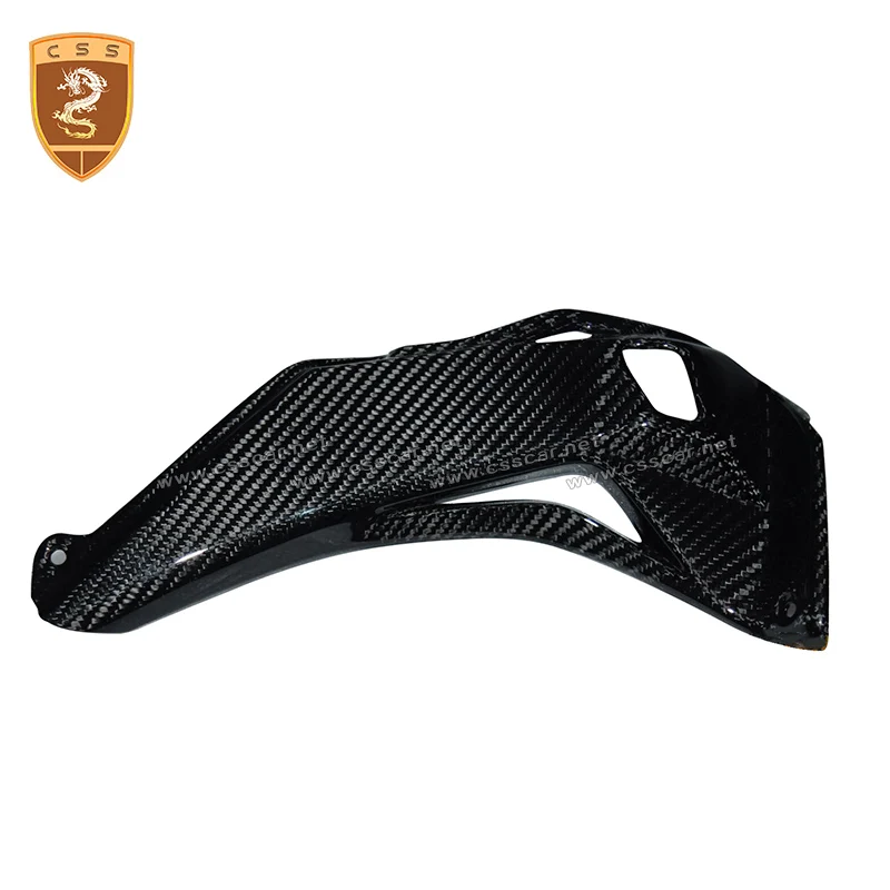 ZX-10R Upper Front Dash Air Intake Cowl Fairing Carbon Fiber 2016-2020