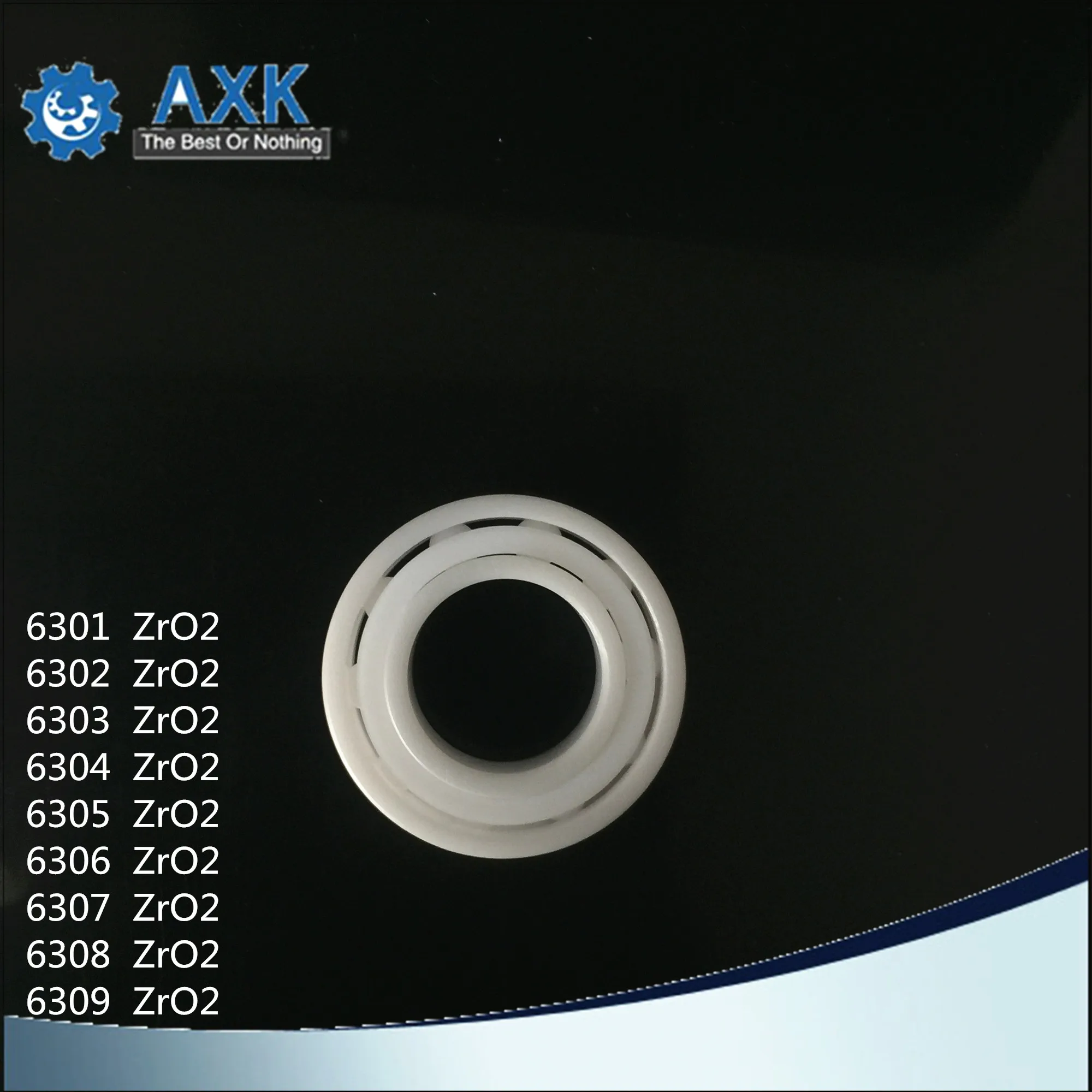 

6300 6301 6302 6303 6304 6305-6309 Full Ceramic Bearing ( 1 PC ) ZrO2 Material 6300CE All Zirconia Ceramic Ball Bearings