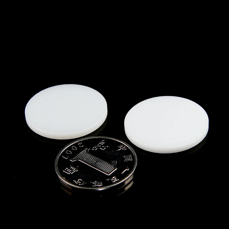 Punto de cristal blanco diámetro 20mm cocine vidrio difuso blanco filtro óptico personalizado