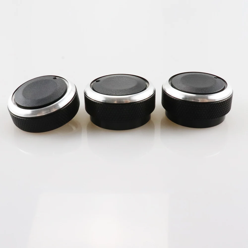 For Chevrolet Sail 2008-2014 3pcs/set car ac knob switch conditioning heat control switch ac knob Auto Car Accessories