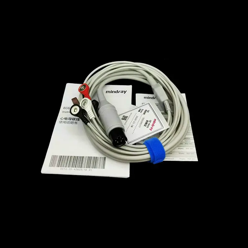 Mindray EA6151B  Mindray 6-pin 5-lead ECG cable  defibrillation type for Mindray EA6151B