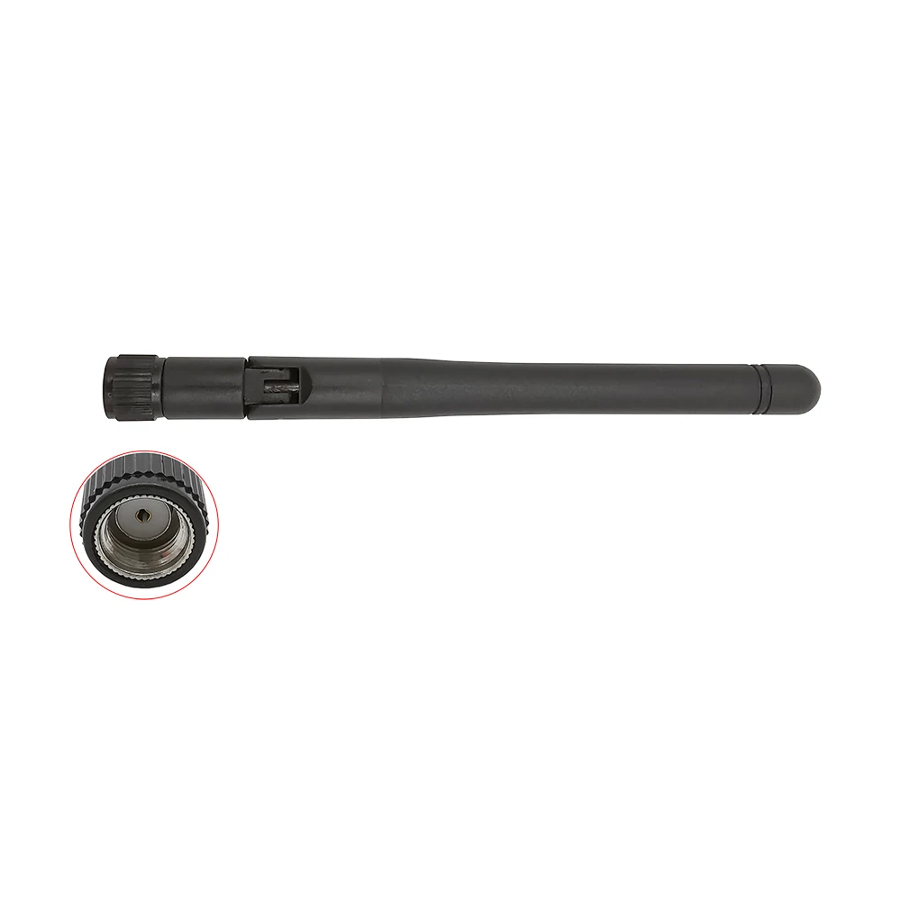 2Pcs RP SMA Male Antenna 3DB 2.4G WiFi Wireless uter Professional Connector Single Receiver Network Card TV Mini 2.4G Antenna