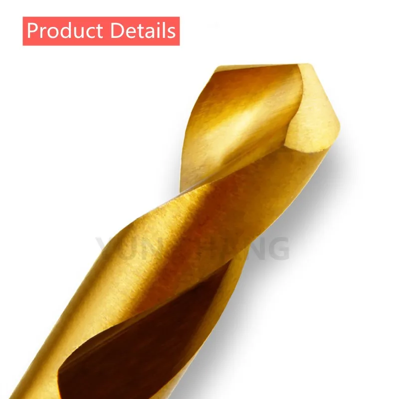 Broca de punto que contiene cobalto, taladro central CNC de 90 °, herramienta de biselado, taladro de punto de perforación de posición