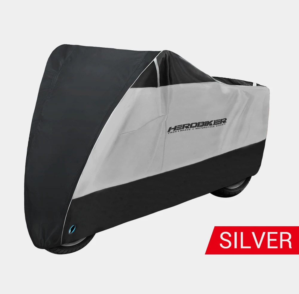 Neue Motorrad Abdeckung Funda Moto Regen Abdeckung Wasserdicht Staubdicht UV Schutzhülle Mantel Indoor Outdoor Motorrad Roller Abdeckung – Detail 10