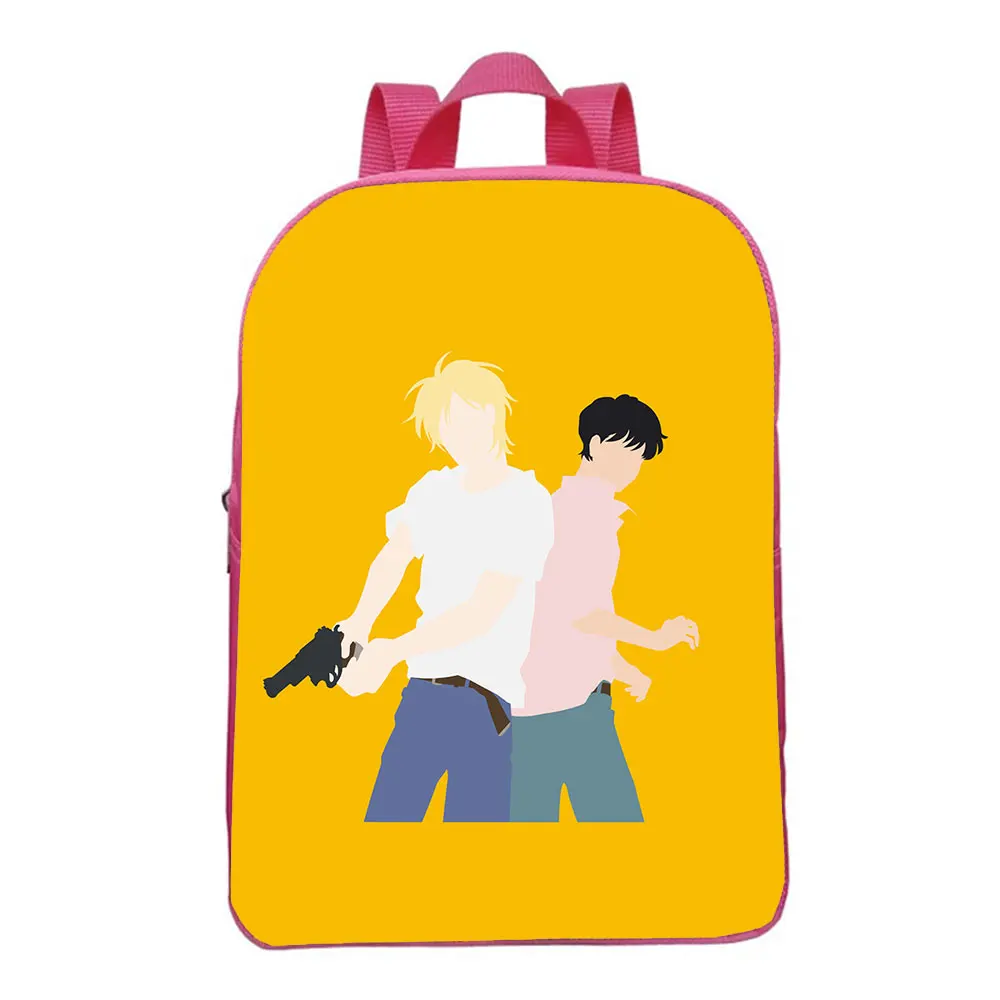 12 Cal Anime BANANA FISH plecak Cosplay tornister plecak na laptopa Unisex plecak podróżny pojedyncza warstwa package.Support custom