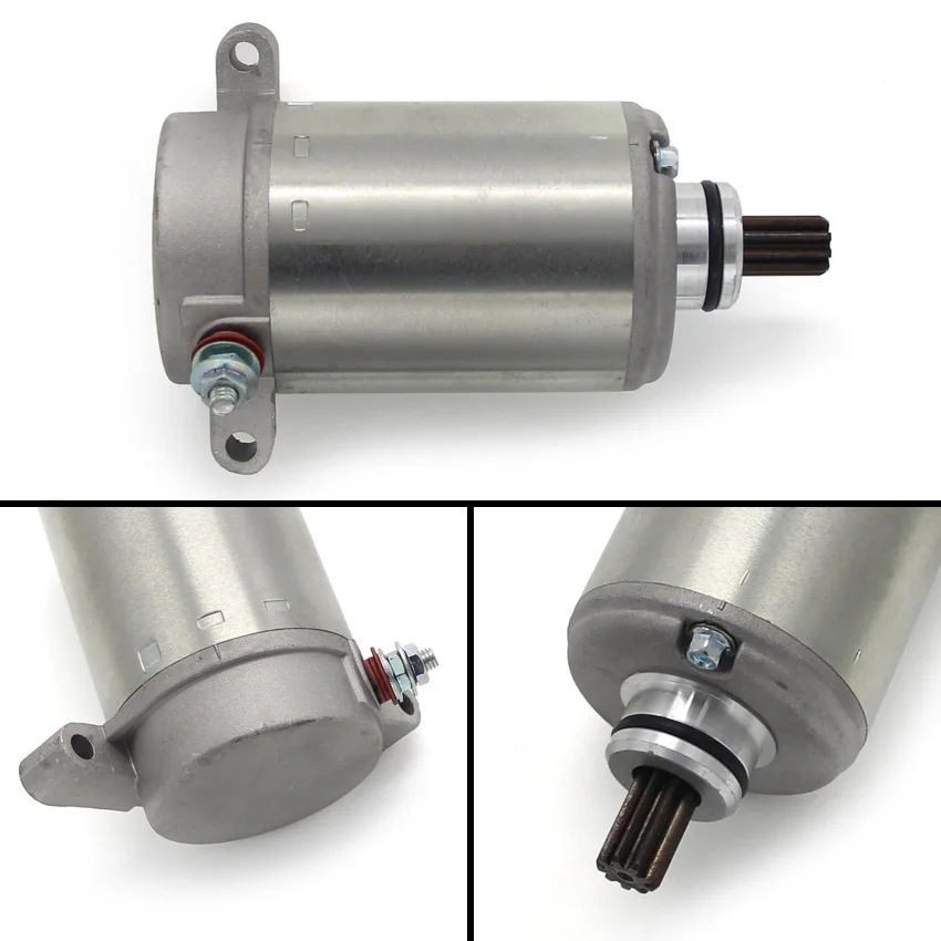 Motorcycle Starter Motor For Yamaha YFM350U Big Bear 350 5FE 2x4 Wolverine 350 YFM350FX/350 YFM35FX OEM:FU-81800-00 4KB-81800-00