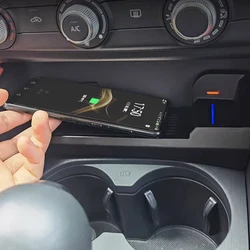 15W Car wireless charger For Audi A3 S3 8V 2014-2020 wireless phone charger fast charger charigng pad panel phone holder