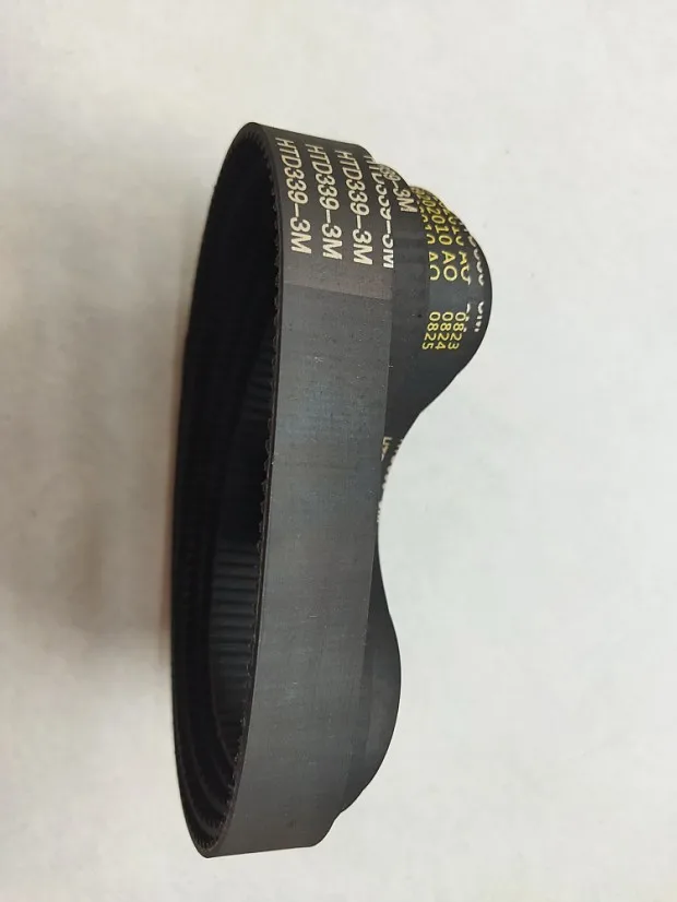 5Pcs HTD 339-3M-18/3M339-18/3M339/339-3M Synchronous Belt, Perimeter 339/113Teeth/18mm Width