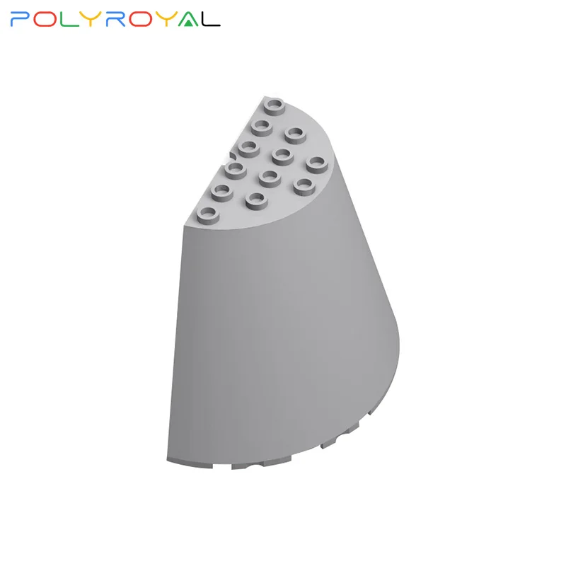 Building Blocks Technicalalalal DIY 5x10x6 half cone wall 1 PCS Parts MOC Educational toy for children 29096