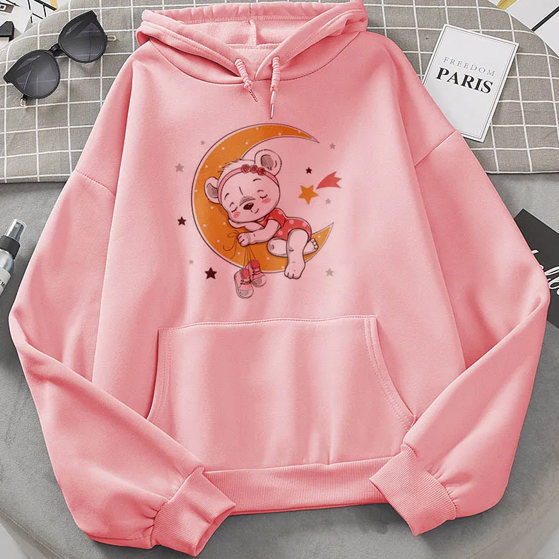 

Hoodie Kawaii Animal Printed Harajuku Women's Winter Hoodies Cute Casual Streetwear Oversize Top Loose Sweatshirts Pocket hoodie