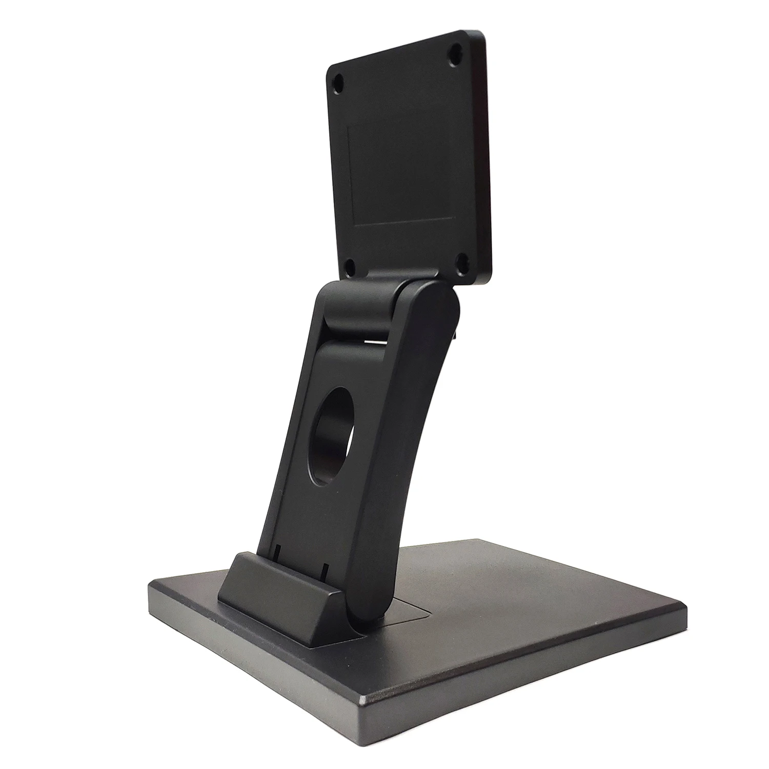 Mini VESA Monitor Stand Bracket 75mm Fold Desktop Metal Base Foldable PC LCD Foldable Flat Vertical Upright Portable Wall Hanger