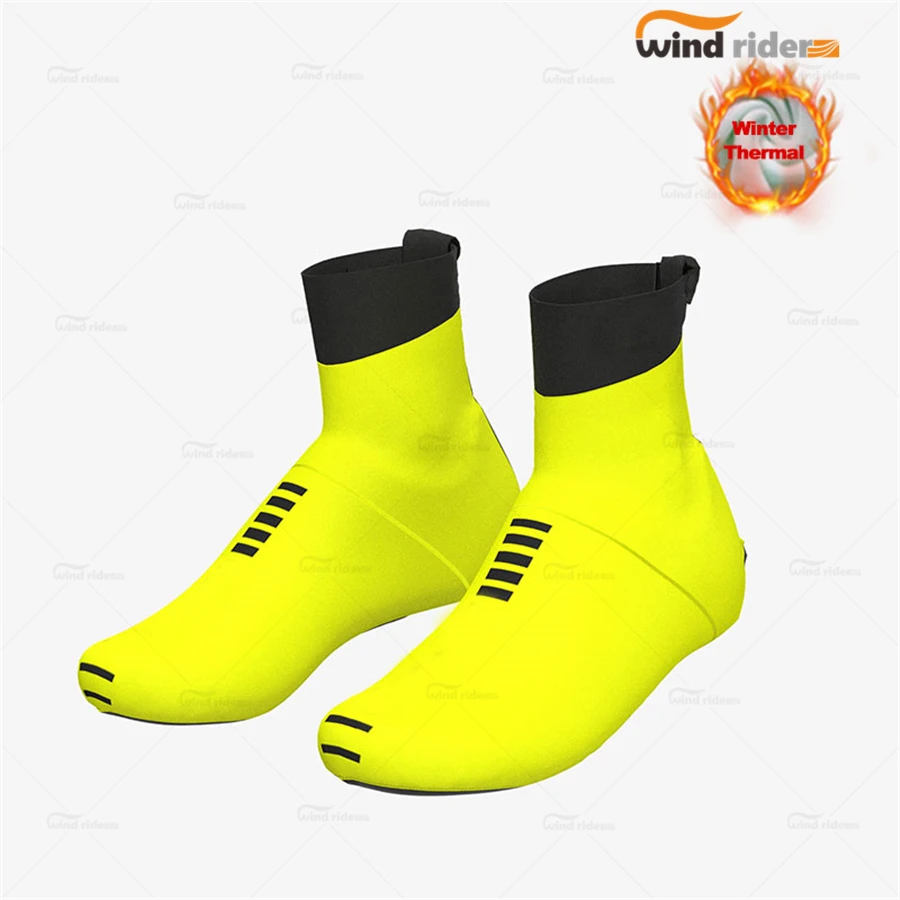 2021 Winter Thermal Fleece Cycling Shoe Cover Sports Men\'s MTB Cycling Women Shoes Cycling Rain Boots Cubre Ciclismo