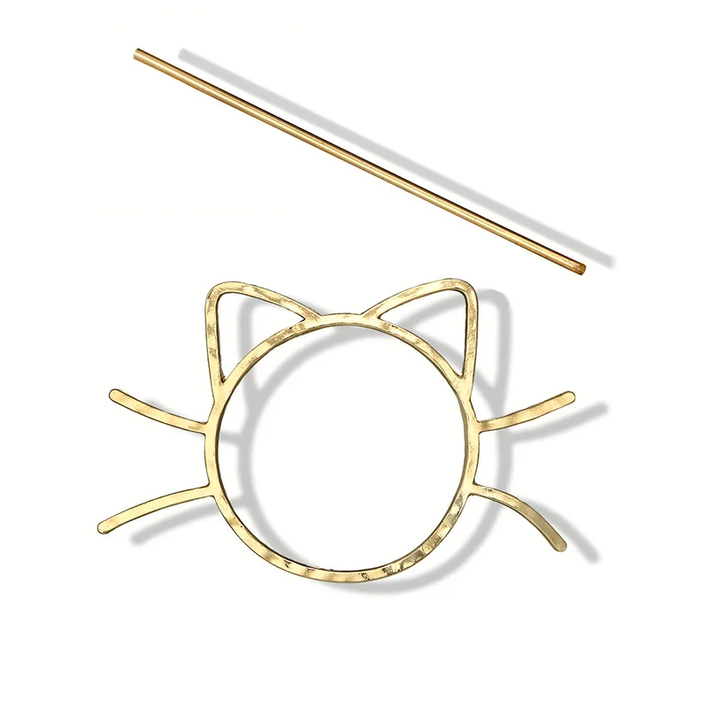 Women Hair Accessories Cute Cat Circle Star Hair Clip Pin Metal Alloy Hair Stick Hairband Hairgrip Barrette Girls Hair Holder