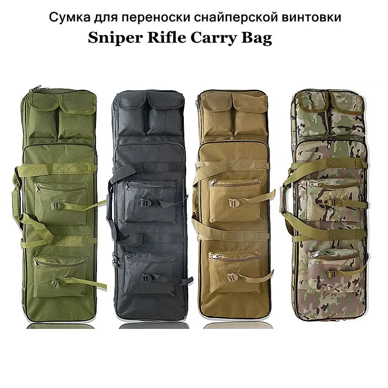 Outdoor Military 80CM 95CM 115CM Tactical Shotgun Carrier Gun Bag Hunting Shooting Rifle Gun Protection Holder Backpack