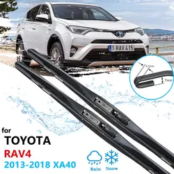 Car Wiper Blade for Toyota Rav4 XA40 2013~2018 RAV 4 40 Front Windscreen Windshield Wipers Car Accessories 2014 2015 2016 2017