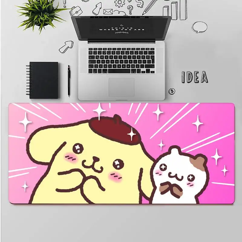 Bonito pompompurin Mouse Pad mesa tapete PC Laptop Computador IPAD Notebook Borracha Atacado Mat